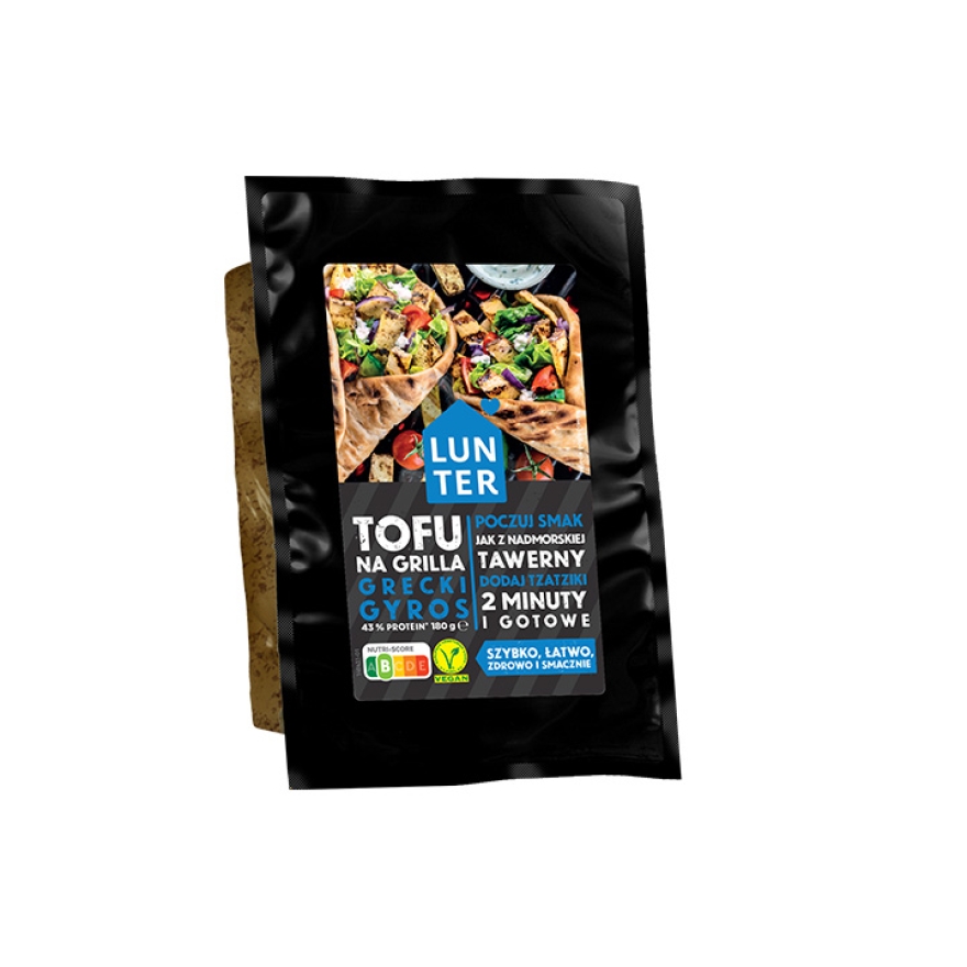 TOFU NA GRILLA GRECKI GYROS 180g LUNTER