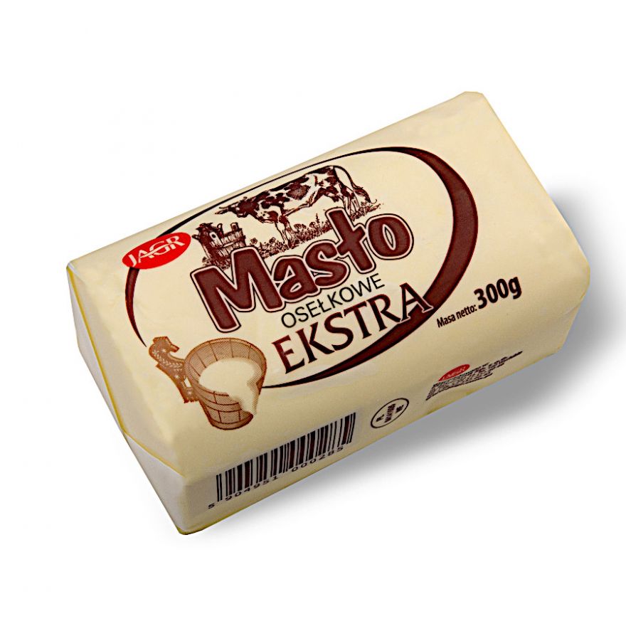 Masło osełkowe jagr 300g
