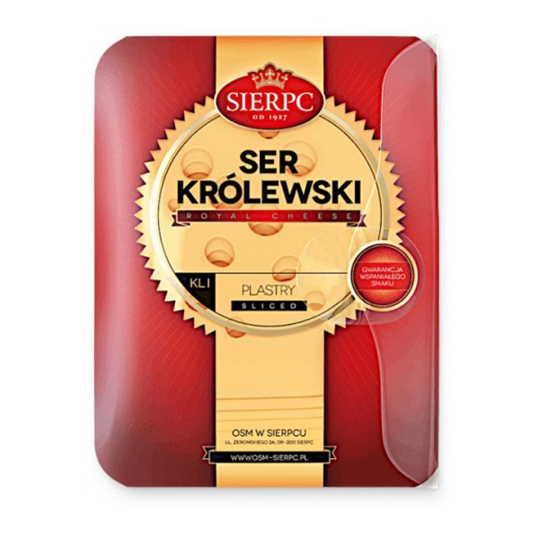 Ser plastry królewski sierpc 135g