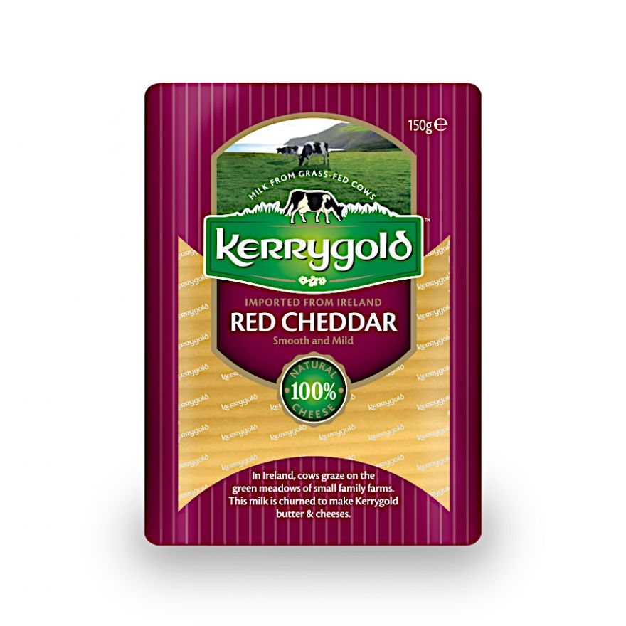 Ser cheddar red kerrygold plastry 150g