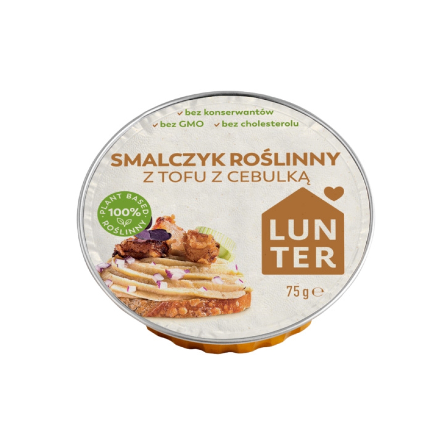 SMALCZYK ROŚLINNY Z TOFU I CEBULKĄ 75g