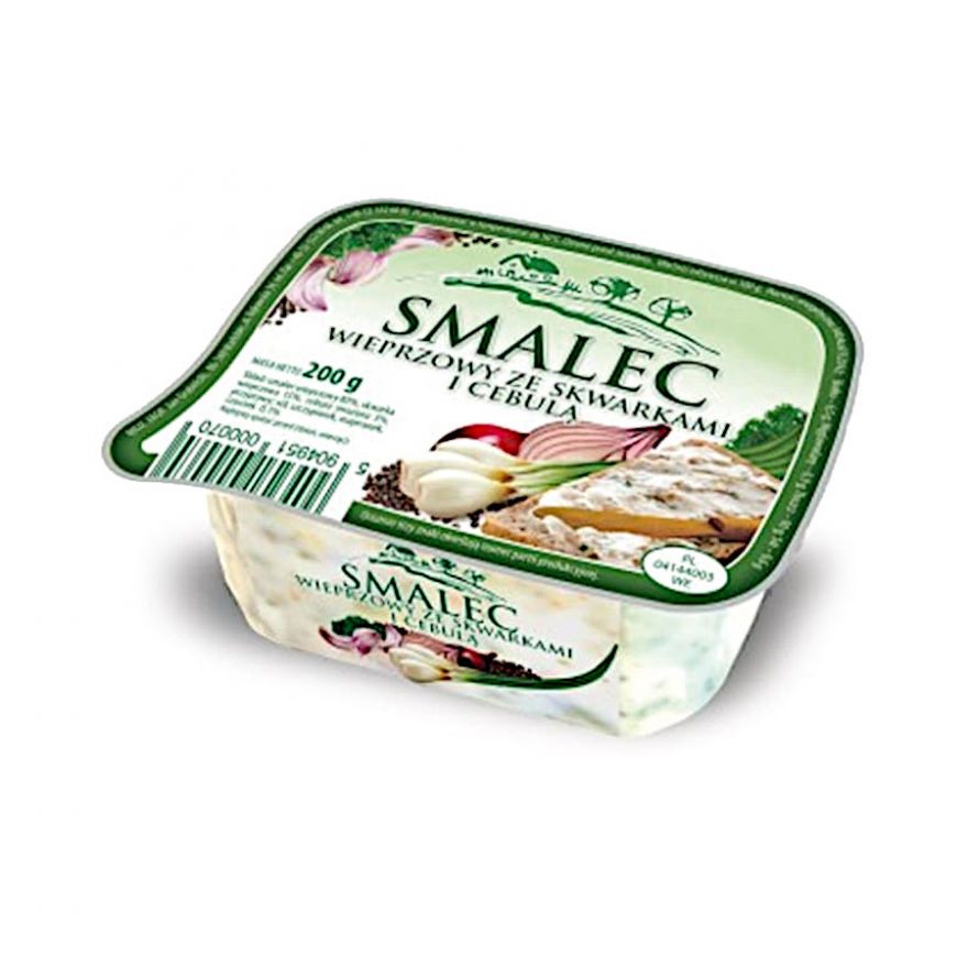 Smalec wyborowy ze skwarkami i cebulą jagr  200g