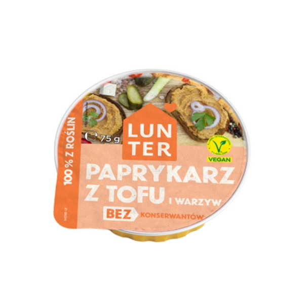 Paprykarz z tofu z warzywami 75 g Lunter