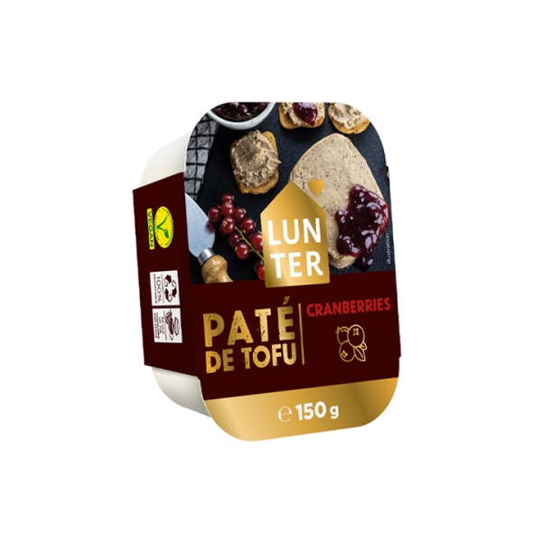 Pasztet tofu z żurawiną 150 g Lunter